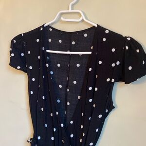 Black and white Polka dot dress